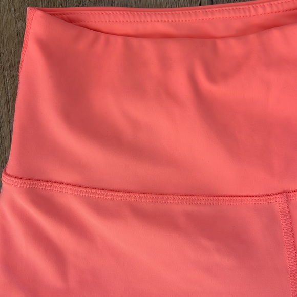 NWOT 90 Degree By Reflex Women’s Coral Hi Rise Ankle Length Leggings Size Medium - Picture 6 of 16
